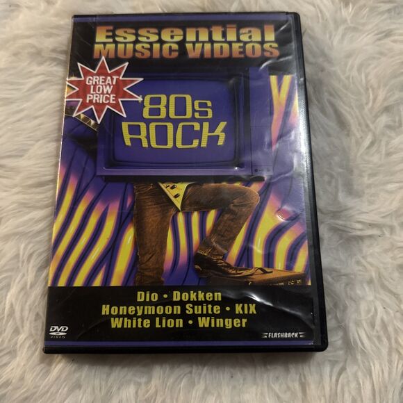 Essential Music Videos - 80s Rock (DVD, 2003) - Picture 1 of 4
